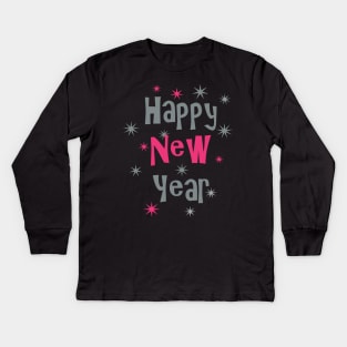 Happy New Year Kids Long Sleeve T-Shirt